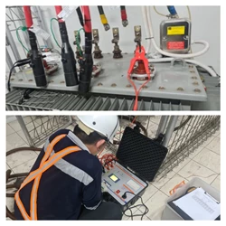Testing the Resistance of the Connection of the Windings on the Transformer